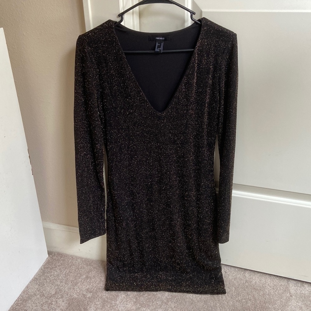 Forever 21 US M Sparkle Bodycon Dress